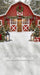 Backyard Red Winter Barn Sweeps (CC)