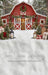 Backyard Red Winter Barn Sweeps (CC)