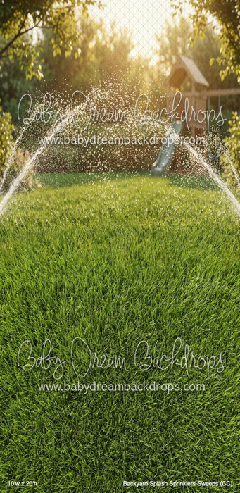Backyard Splash Sprinklers Sweeps (CC)