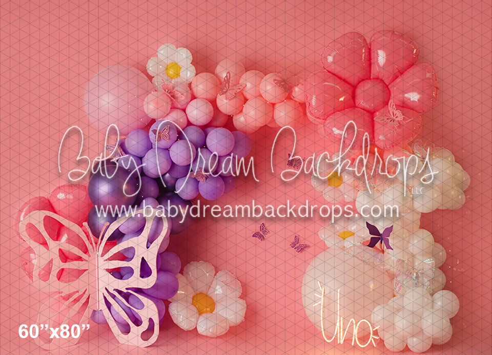 Balloons And Butterfly (WH)