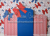 Baseball & Bows Arch (NN)