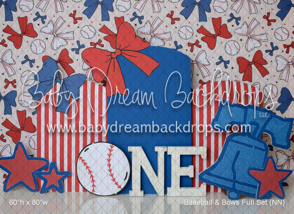 Baseball & Bows Full Set (NN)