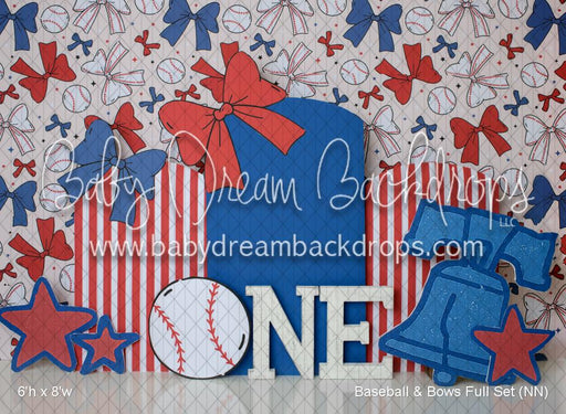 Baseball & Bows Full Set (NN)