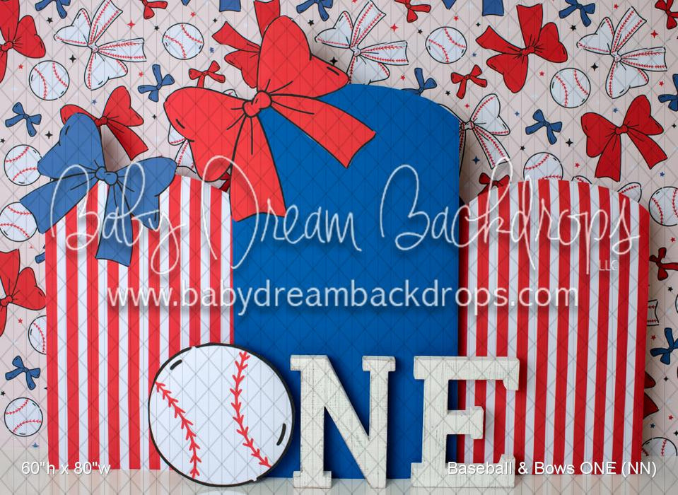 Baseball & Bows ONE (NN)