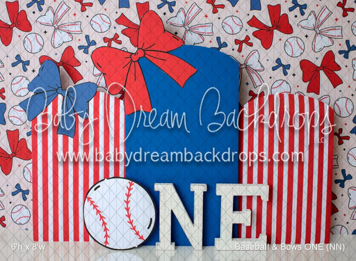 Baseball & Bows ONE (NN)