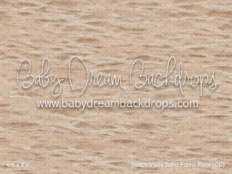 Beach Vibes Sand Fabric Floor (CC)