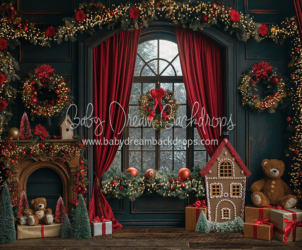 Beary Christmas Window (JA)