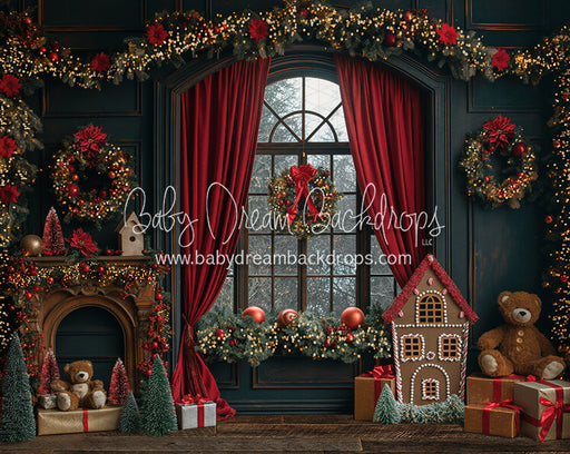 Beary Christmas Window (JA)