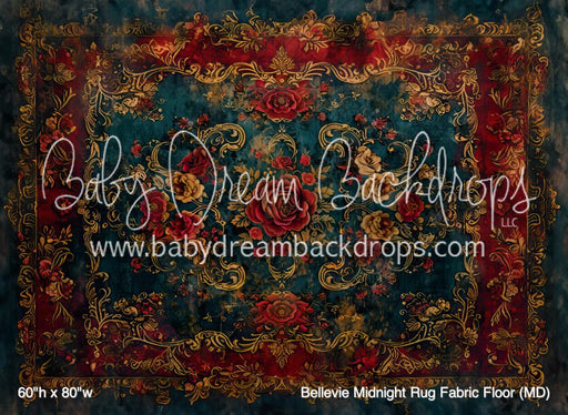 Bellevie Midnight Rug Fabric Floor (MD)