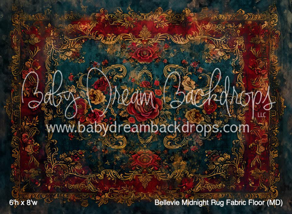 Bellevie Midnight Rug Fabric Floor (MD)