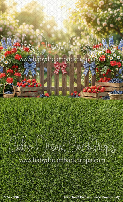 Berry Sweet Summer Fence Sweeps (JA)