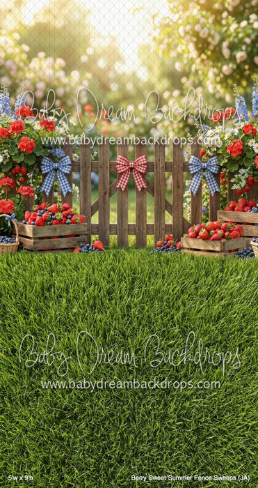 Berry Sweet Summer Fence Sweeps (JA)