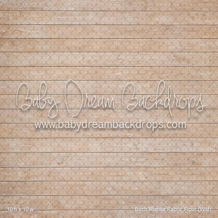 Birch Planks Fabric Floor (WM)