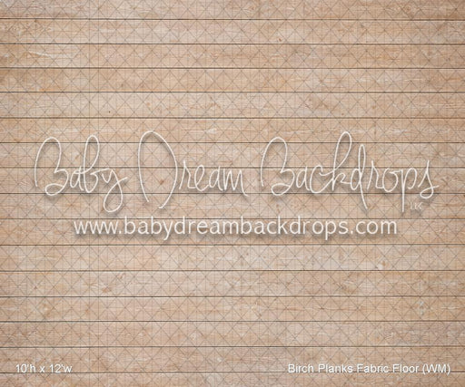 Birch Planks Fabric Floor (WM)