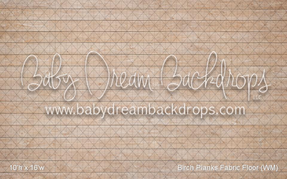 Birch Planks Fabric Floor (WM)