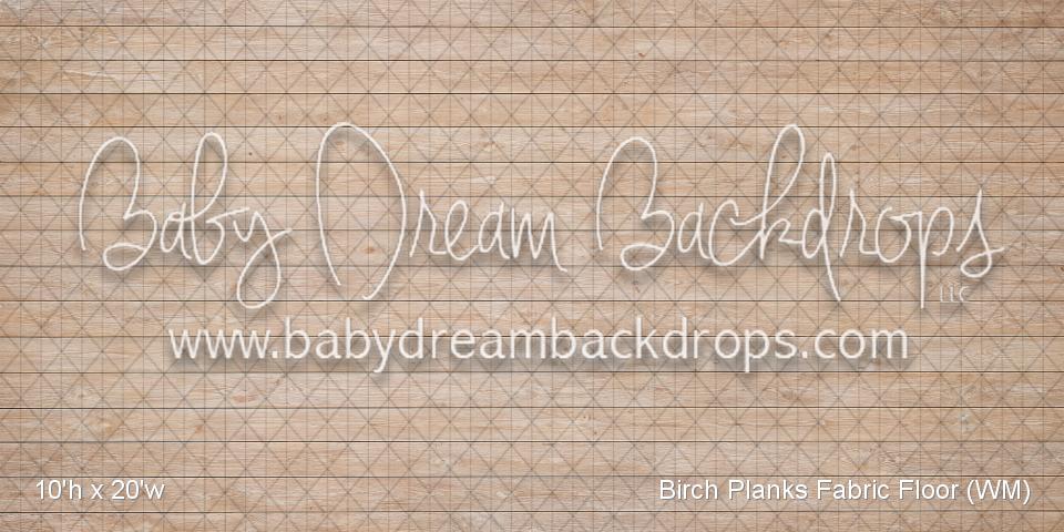 Birch Planks Fabric Floor (WM)