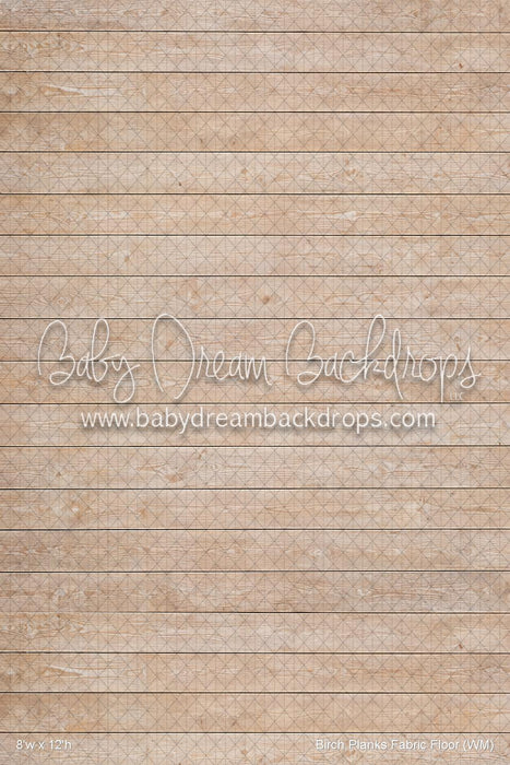 Birch Planks Fabric Floor (WM)