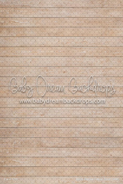 Birch Planks Fabric Floor (WM)