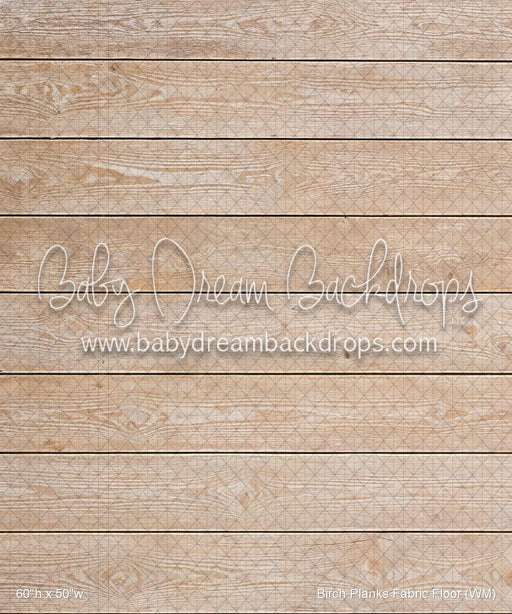 Birch Planks Fabric Floor (WM)