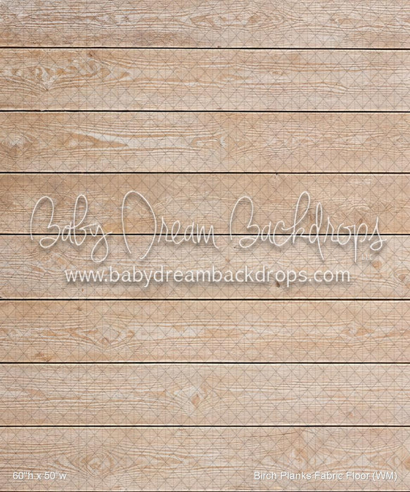 Birch Planks Fabric Floor (WM)