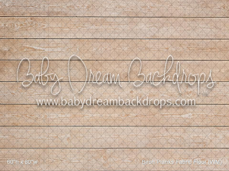 Birch Planks Fabric Floor (WM)
