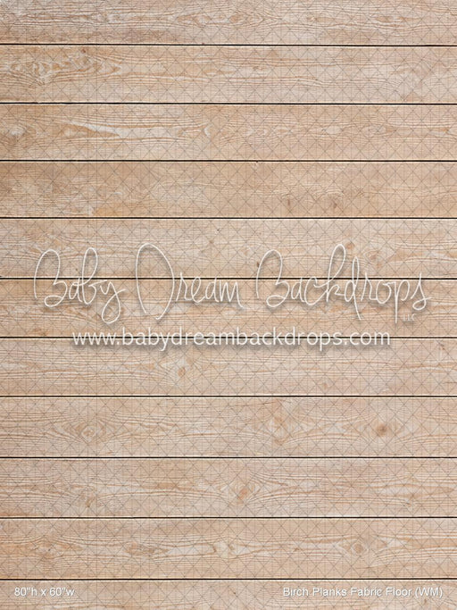Birch Planks Fabric Floor (WM)