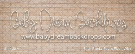 Birch Planks Fabric Floor (WM)