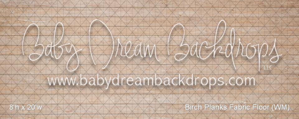 Birch Planks Fabric Floor (WM)