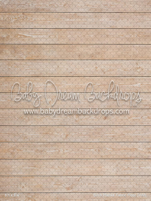 Birch Planks Fabric Floor (WM)