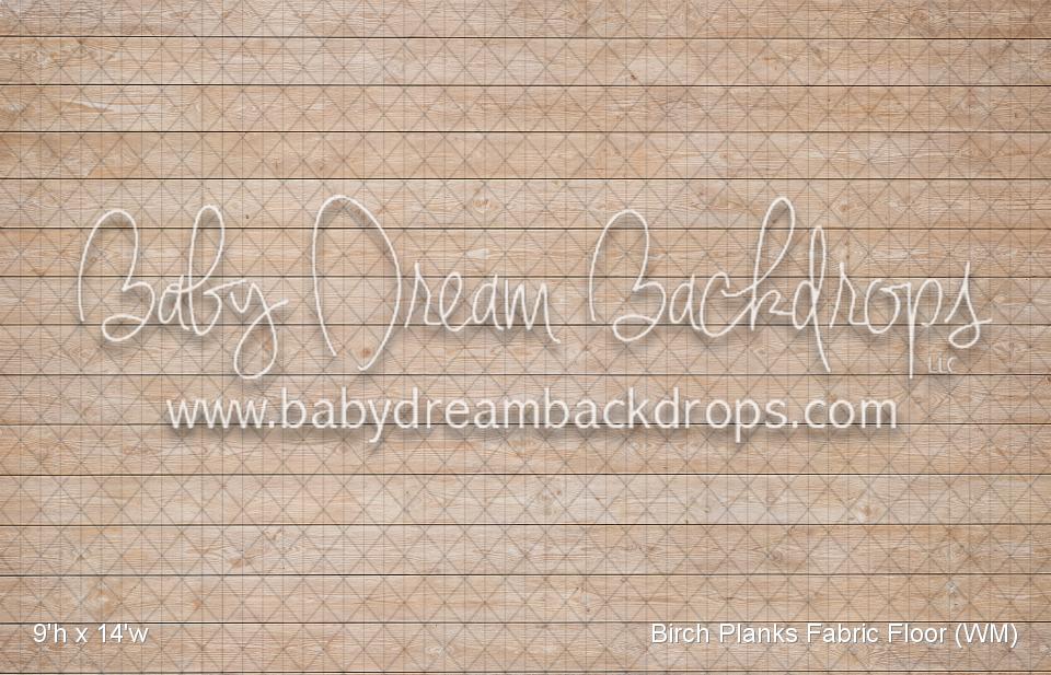 Birch Planks Fabric Floor (WM)