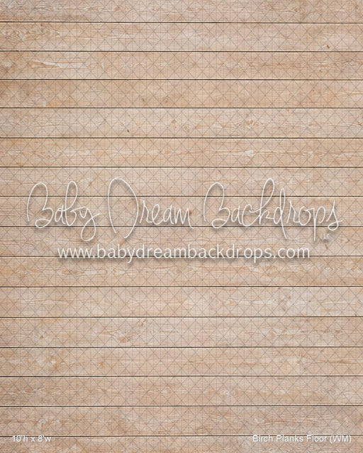 Birch Planks Fabric Floor (WM)