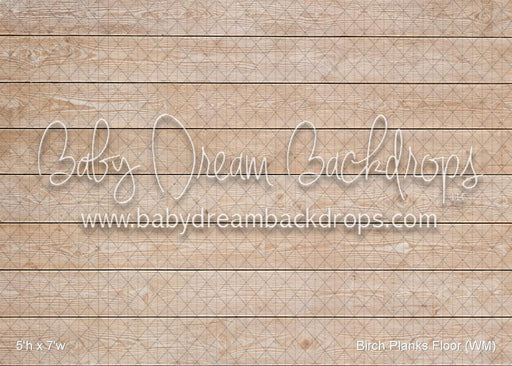 Birch Planks Fabric Floor (WM)