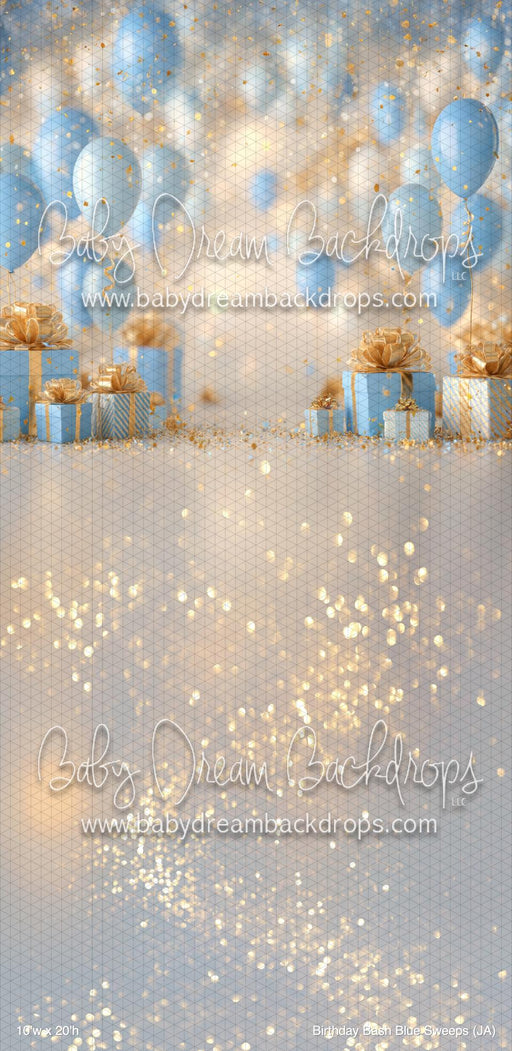 Birthday Bash Blue Sweeps (JA)