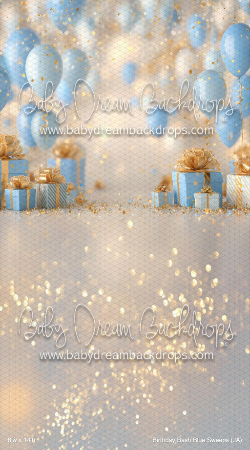 Birthday Bash Blue Sweeps (JA)