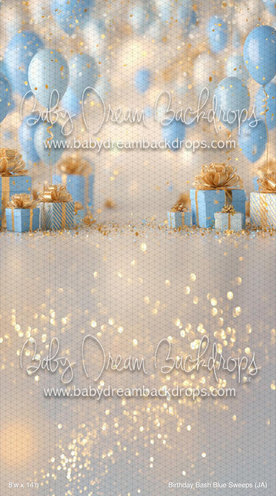 Birthday Bash Blue Sweeps (JA)