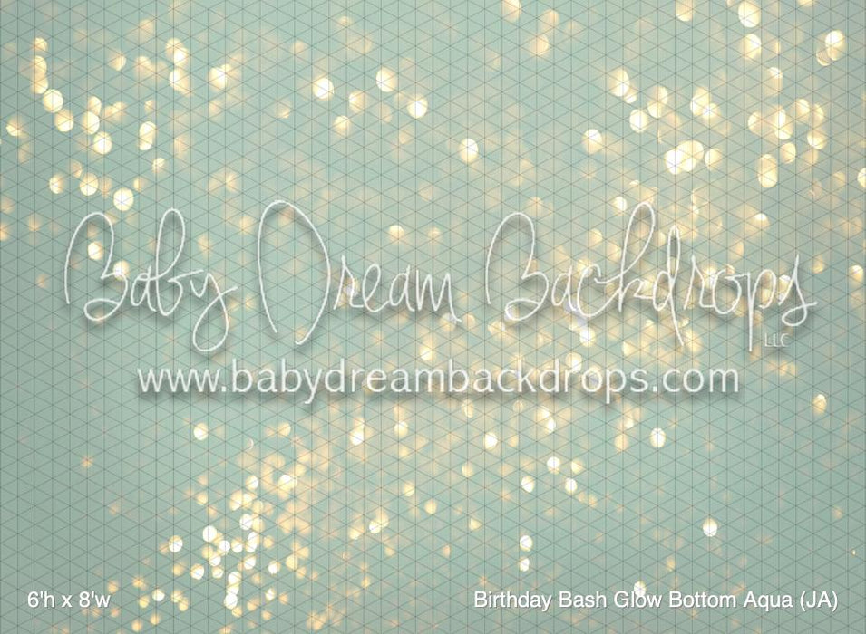 Birthday Bash Glow Bottom Aqua (JA)