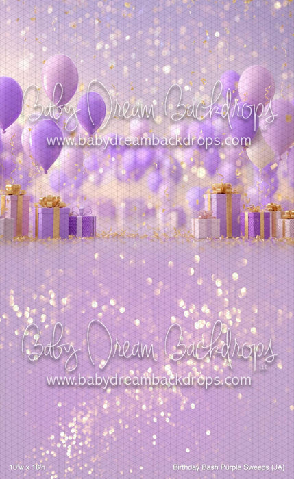 Birthday Bash Purple Sweeps (JA)