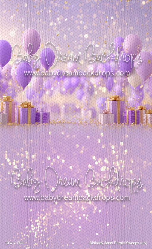 Birthday Bash Purple Sweeps (JA)