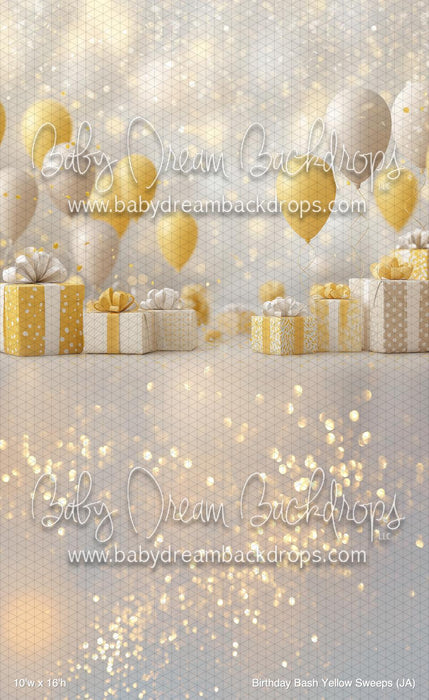 Birthday Bash Yellow Sweeps (JA)