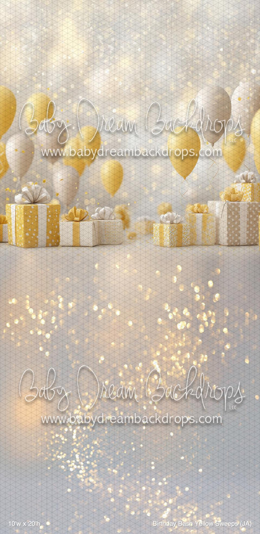 Birthday Bash Yellow Sweeps (JA)