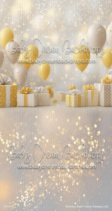 Birthday Bash Yellow Sweeps (JA)