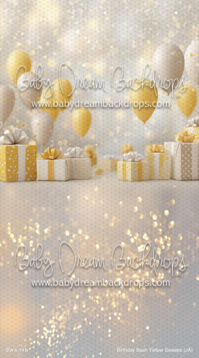 Birthday Bash Yellow Sweeps (JA)