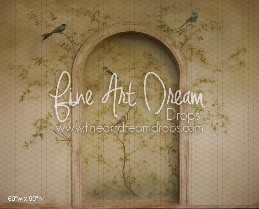 Bitty Italian Fresco Arch I (WM)