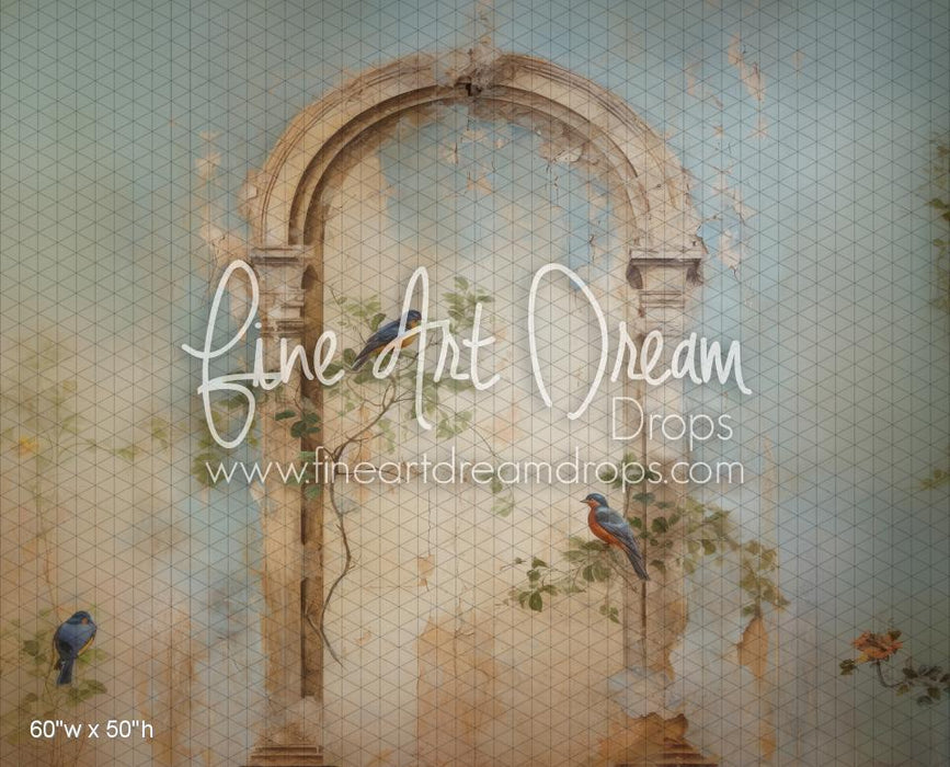 Bitty Italian Fresco Arch III (WM)