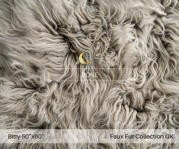 Bitty Nursery Dream Faux Fur Bone (GK)