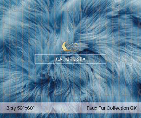 Bitty Nursery Dream Faux Fur Calmed Sea (GK)