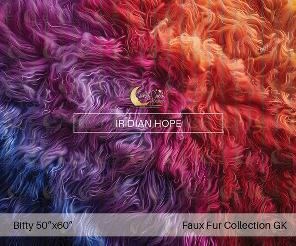 Bitty Nursery Dream Faux Fur Iridian Hope (GK)