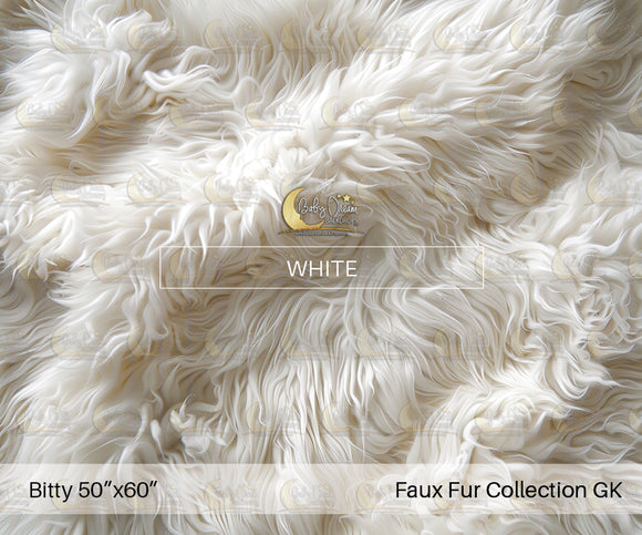 Bitty Nursery Dream Faux Fur White (GK)