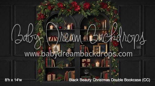 Black Beauty Christmas Double Bookcase (CC)