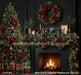 Black Beauty Christmas Fireplace and Tree (CC)